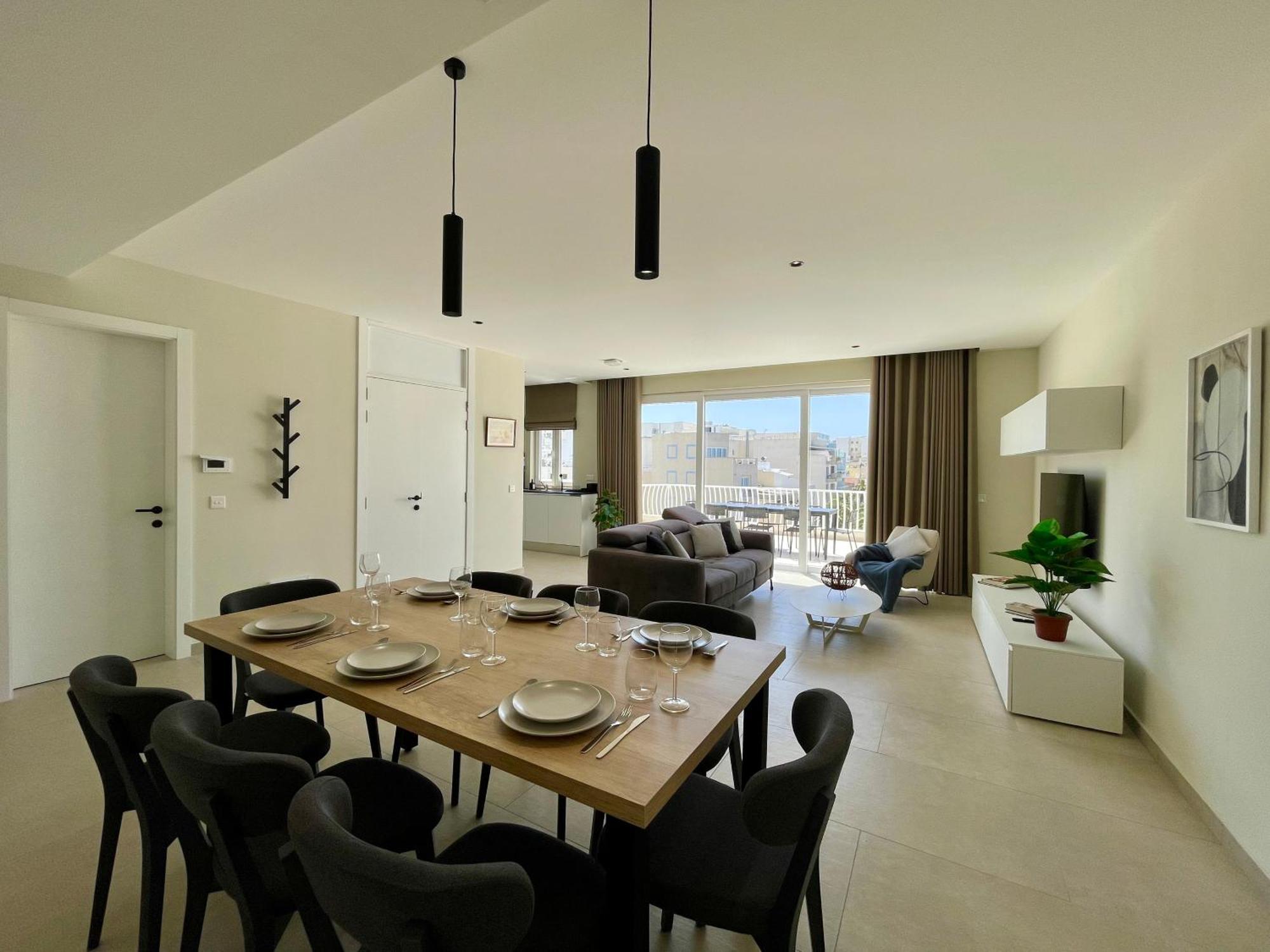 Bugibba Square Seafront Lux Apartments By Holi เซนต์พอลส์เบย์ ภายนอก รูปภาพ